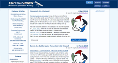 Desktop Screenshot of cutcodedown.com