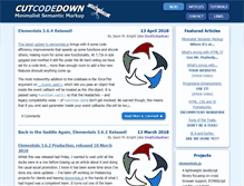 Tablet Screenshot of cutcodedown.com